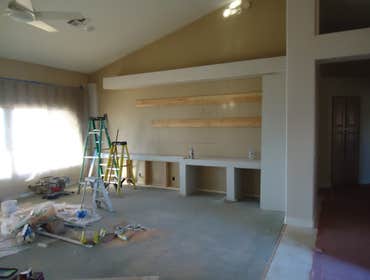 Project photos from Cadillac Tile Company L L C Here we have a good example of before[left side] and after photos, This is just a very small sample of 