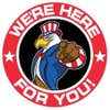 Military plumbing logo