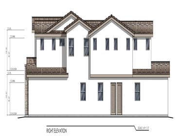 Modern Spanish Custom Home This unique design seamlessly blends (3) ADU rentals units into the overall design. The idea is to use these rentals to cove