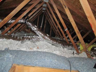 New R-8 insulated ducting