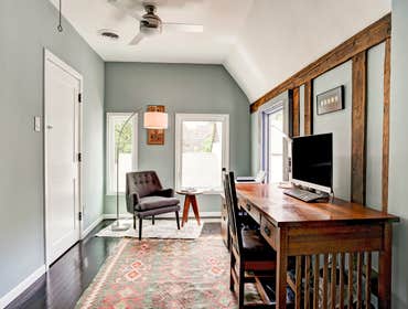 Photo(s) from Prostaff builders Custom design and restoration of three rooms in a historic River Oak home!