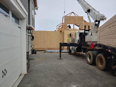Orondo, WA - Lakehouse Addition Adding 4200 Sq Ft addition to existing 1400 sq ft home above 3 car garage in Orondo, WA