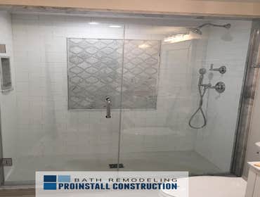 Photos by Proinstall Construction #1 Proinstall Construction located in Chicago, Elmhurst and Glen Ellyn, Illinois is full bathroom and kitchen renovat