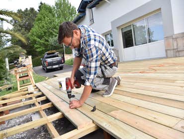 wood deck
