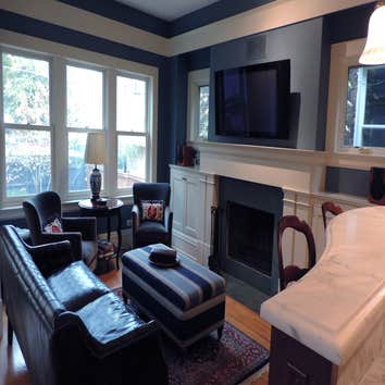 Open family room