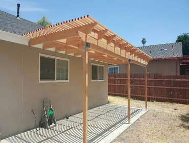 Lattice Patio Awning
