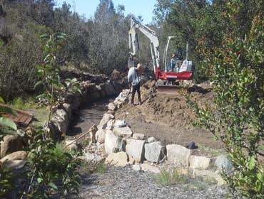 Rock channel repair