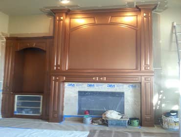 Custom Finish Fireplace