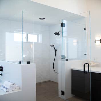 Project photos from Elegant Tile Works & Construction