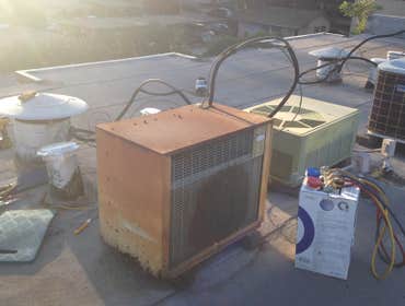 Removing a very old condenser