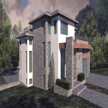Orchard House UNPRETENTIOUS MODERN STYLE
Taking a low key approach to modern living, this house utilizes a compact yet open floor plan full of ameniti