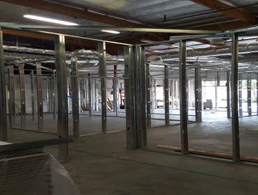 Photos by Brownco Construction Company Inc #1 Tenant Improvement project - design, engineer, frame, build and polish concrete floors for office, confer