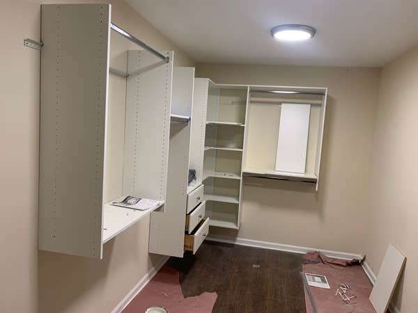 New Master Closet