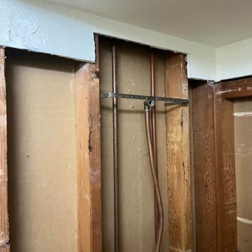 Bathroom Remodel Bathroom Remodel :
Replaced tub insert and walls
,installed new vanity
,installed new flooring
,installed new mirror and light