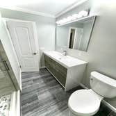 Bathroom Remodel Full Bathroom Remodel with new shower door, tile and floor tiles. Toilet, Vanity & paint.