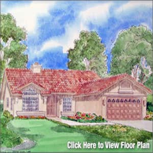 Wild Flower West Homes - Plan #2 Plan #2 is 2,113 square feet with four bedrooms and two baths. It features a spacious family room, a formal dining...
