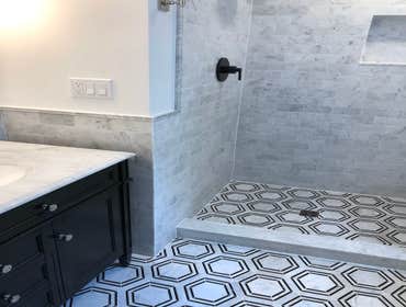 Photos by KE Home Remodel llc #1 Complete bathroom renovation