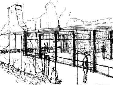 project sketch Sisterdale, Tx.