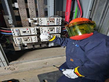 Safety First Replace distribution breaker and restore power