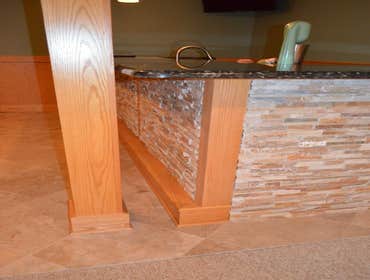 Buttonwood Rd Finish Basement w/ custom bar