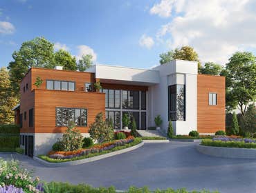 Photos by KOSL Building #5 12,000 sf, 5-bed, 6-1/2 bath, 3-car