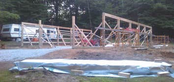 30'x40' two story with lean to