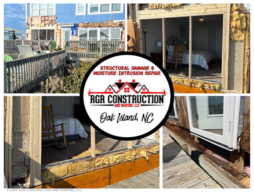 Structural Damage and Moisture Intrusion Repair in Oak Island NC | RGR Construction and Roofing, LLC