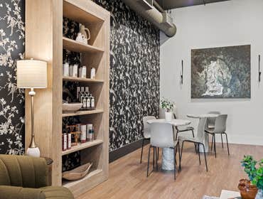 Green Room Spa and Apothecary Commercial Tenant Buildout.
