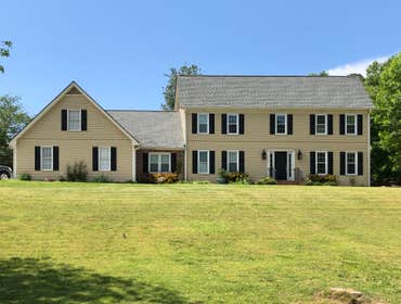Photos by Palmer Contracting Services, Inc. Re-roof project