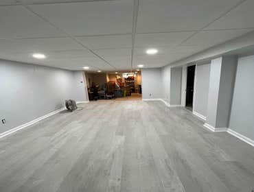 Photos by Pristine Construction #17 Partial basement remodel