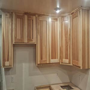 Hickory cabinets