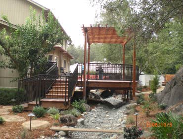 Granite Bay new deck & yard