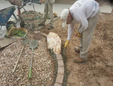 paver border is very stronger