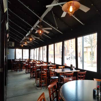Dining canopy enclosure