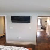 Wall mount tv