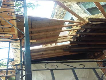 Porch repair