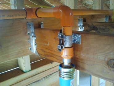 Res. Fire Sprinkler install