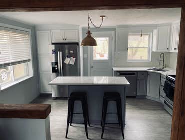 Alexis Vercammen Total kitchen remodel