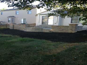 Paver Patio with fire pit