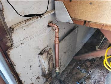 Photos by Royally Flushed plumbing