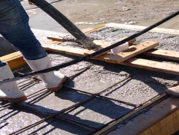 Concrete, Finishing Concrete, Finishing