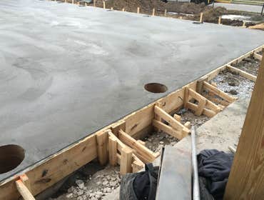 Danco cold storage building Danco is a commercial Roofing company .we are building a 6400 sq ft cold storage building for.
They will use this area t