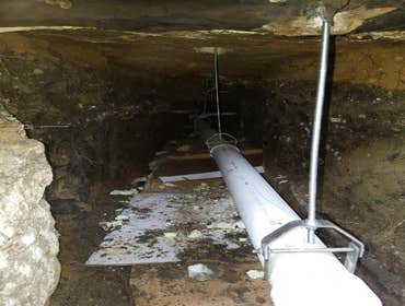 Residential drain re-pipe