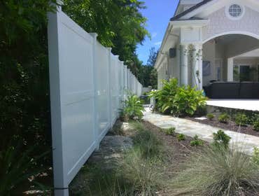 Vinyl Fence