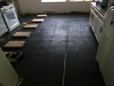 Mclaughlin Home Improvement Project KITCHEN AND HALLWAY CERAMIC TILE INSTALL