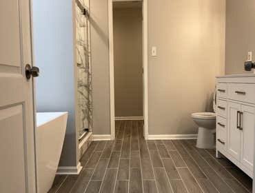 Complete Home Remodel Project This project involved a full-scale renovation of a home, transforming it into a modern, functional, and stylish living sp