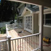 Custom Deck This is a custom deck we built for a homeowner in Rivervale, NJ.