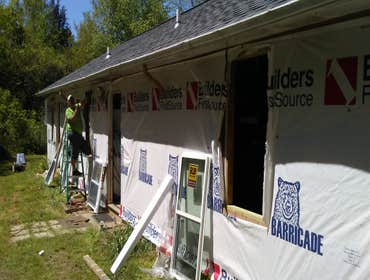 MCDOWELL PROJECT 1325 SF HOME NEW ROOF, HARDY SIDING, WINDOWS & DOORS