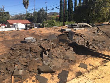 Thousand Oaks Exterior Home Renovation Demo and Install new roofing shingles
Demo old patio
Re wire all the wires on the exterior wall that was not u