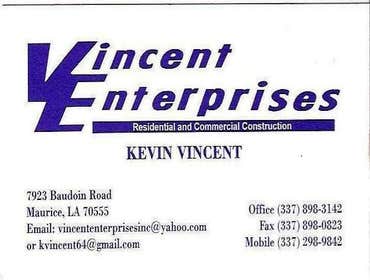 Vincent Enterprises Vincent Enterprises has been servicing the public with the highest-quality of craftsmanship for over a decade, and our number one 